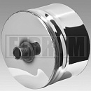 Заглушка с конденсатоотводом наружняя дымоходная D-200 мм из нержавеющей стали Прок по цене 842 руб.